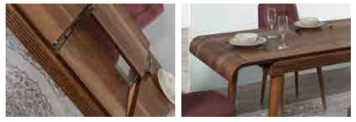 Eetkamer eetgroep meubelset garnituur zit eettafel bekleding 5-delig.