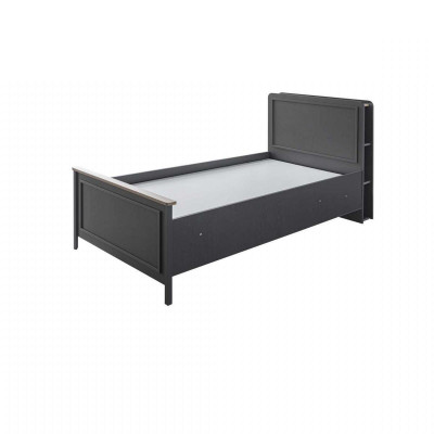 Kinderkamer meubels Kinderbed Bed Grijs Hout Set 4-delig