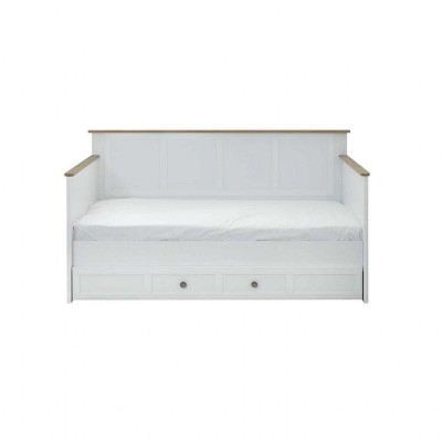 Kinderbox Kinderbedset Bedje Wit Hout Set 3-delig
