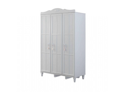 Luxe kledingkast kinderkast houten kast kast hout wit