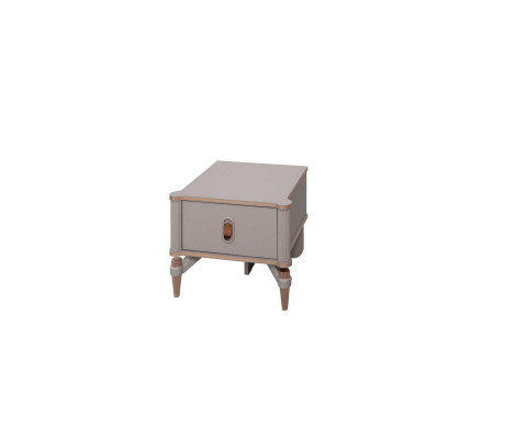 Compleet kindermeubilair meisjes bed hout set 4-delig kinderkamer beige