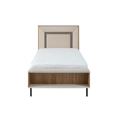 Kinderslaapkamer meubelset Kinderbed Kinderbed Bruin Houtenset 4-delig