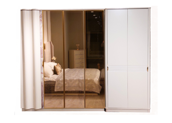 Slaapkamer kledingkast Luxe inrichting Nieuwe kast Modern meubels