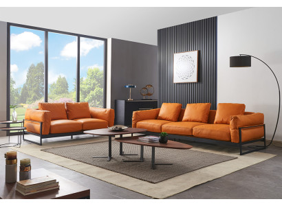 Designer Bankstel Bankstel 3+2 zitterbank Bekleding Set Italiaanse Meubels