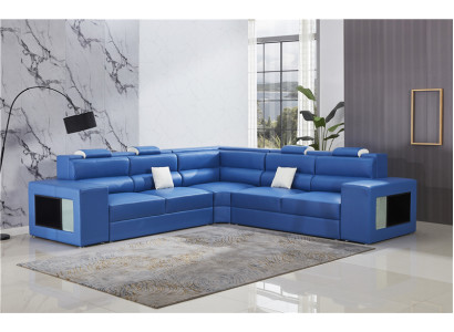 Garnituur bekleding hoekbank Designbank Luxe bankstellen Leder Nieuwe bank Zitplaats Hoek