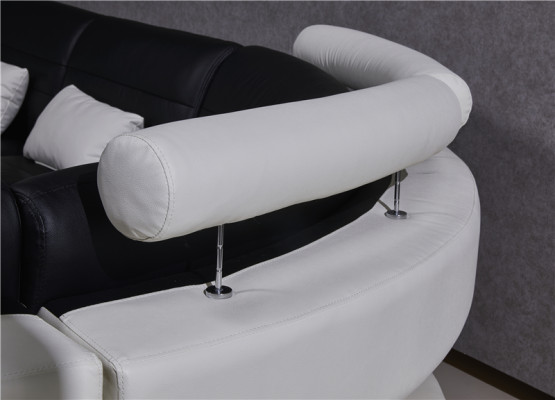 Garnituur hoekbank L-vorm Nieuw Designerbank Bank Hoekbank + Voetenbank Bekleding