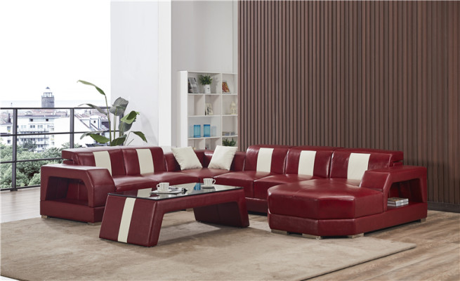 Sofa Zit Hoek set Bekleding Hoek Bank Design Bank Luxe Banken Leer Nieuw