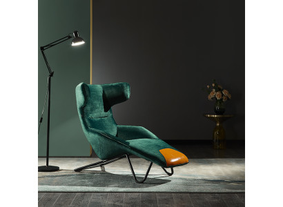 Fauteuil Club Lounge Ontwerper TV Bank Stoel Stoelen Bekleding Zitmeubels Ligstoel