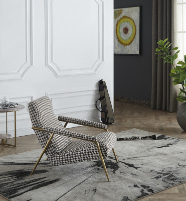 Fauteuil Design Bank Bankstel Relax Stof Lounge Luxe TV-clubbekleding Zitter