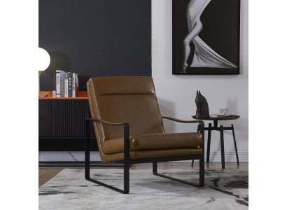 Stoel Ontwerp Bank Bank Relax Leder Lounge Luxe TV-club Bekleding Zitter
