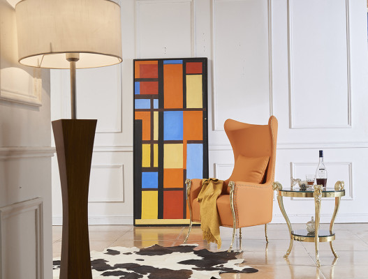 Stoel bekleding Cocktails Relax Bar Lounge Club Stoelen meubels Design Fauteuil Koning