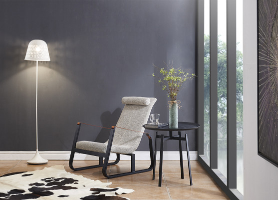 Club Polster Luxus Oor-ontspanningsstoel Ontwerpcouchbank Leren loungestoel