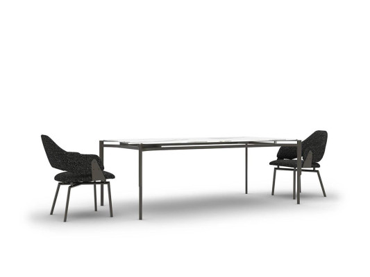 Moderne eetkamermeubels Eettafel 4x stoelen Luxe inrichting Tafel Nieuw