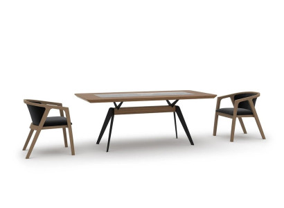Luxe volledige eetkamer eettafel 4x stoelen inrichting modern design