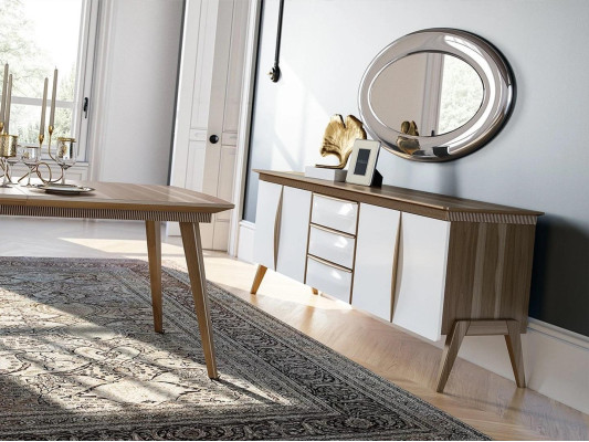 Eetkamerset Design Eetkamermeubelen Wit Luxe Set Eettafel 4 Stoelen Dressoir