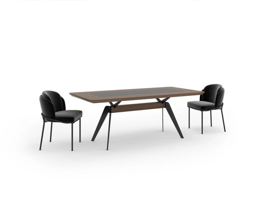 Luxe eetkamerset Eettafel 4 stoelen Stof Eethoek Set Nieuw