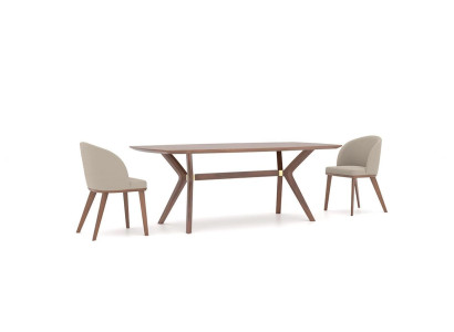 Eetkamer Eettafel 4 stoelen Luxe inrichting Modern design