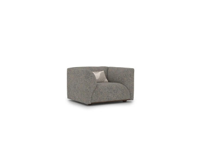 Woonkamer gestoffeerde meubels fauteuil luxe gestoffeerde zitting modern ontwerp inrichting