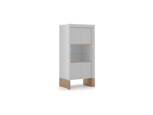 Ontwerp Eetkamer Compleet 7-delig Eettafel Modern Dressoir Houten Kast Nieuwe Vitrine