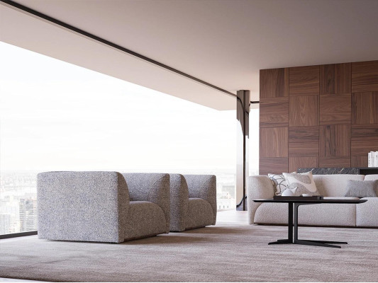 Bankstel Beklede meubelen 2x Driepersoons bank Luxe 2 fauteuils bank 3+3+1+1