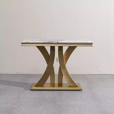Ontwerp Luxe Console Tafel Console Tafels Roestvrij Staal Ontwerp Sideboard