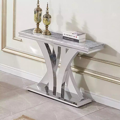 Ontwerp Luxe Console Tafel Console Tafels Roestvrij Staal Ontwerp Sideboard