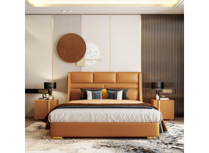 Tweepersoonsbed Slaapkamer Bed Luxe Meubels Dubbele Hotelfaciliteit 180x200