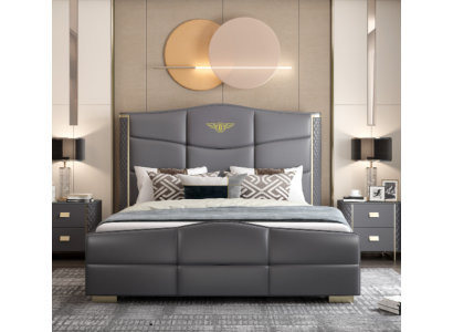 Tweepersoons designbed Moderne luxe slaapkamermeubels Bedframe