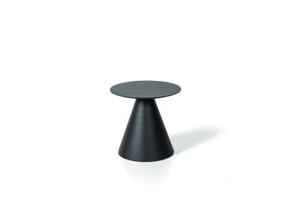 Moderne bijzettafel salontafel zwarte kleur houten meubels