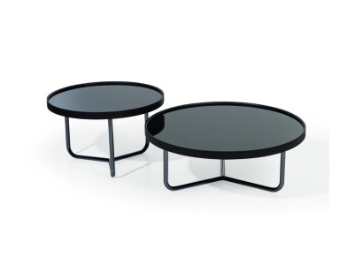 Tafelset 2x salontafel bijzettafel ontwerper woonkamertafel tafels