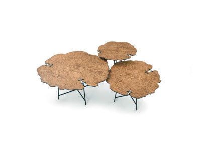 Stel 3x salontafelontwerper luxe woonkamertafel luxe koffietafel tafel