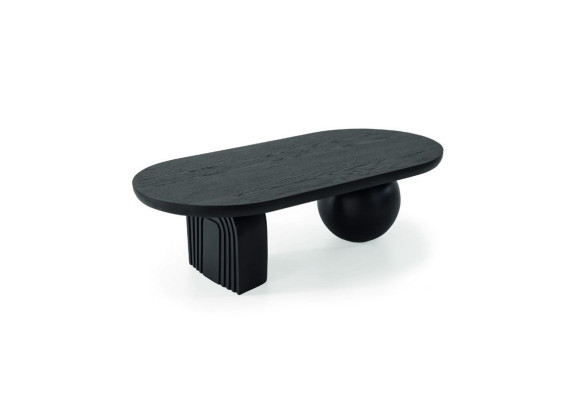 Ontwerper salontafel Zwarte tafel Moderne meubels Woonkamertafels