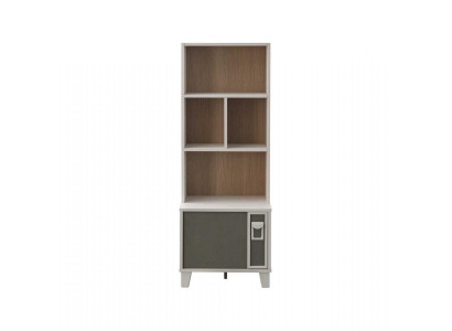 Boekenkast Boekenkast Staande plank Plank Hout Grijs Kinderkamer