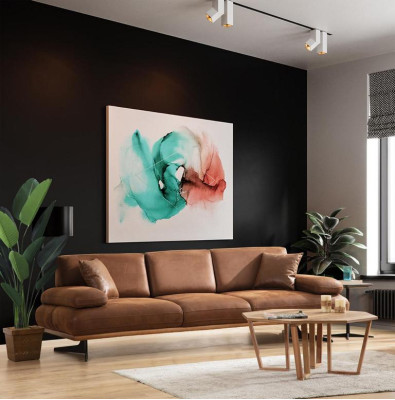 Woonkamerset 2-dlg Modern Vierzitsbankbank Luxe Fauteuil Bankstel