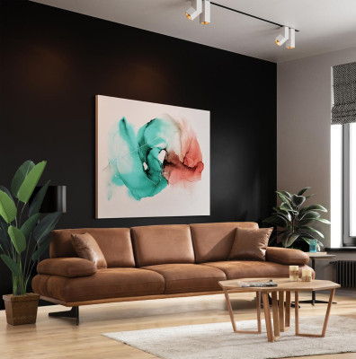 Vierpersoonsbank Bank Modern Ontwerp Stof Luxe Woonkamer Gestoffeerde Bank