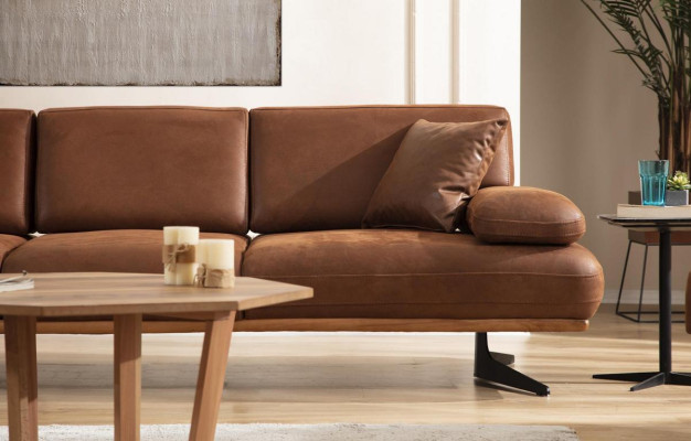 Vierpersoonsbank Bank Modern Ontwerp Stof Luxe Woonkamer Gestoffeerde Bank