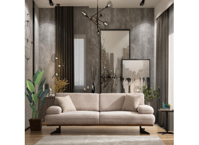 Woonkamer Modern Dries Zitsbank Bank Ontwerp Gestoffeerde Bankstellen Luxe Meubels