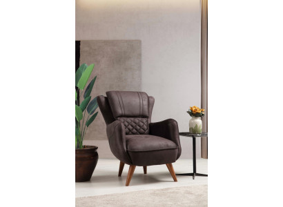 Luxe meubels woonkamer fauteuil gestoffeerde zitting modern design gestoffeerde fauteuil