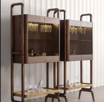 Luxe villa meubilair Eetkamerset Eettafel 4x stoel Dressoir 7 dlg