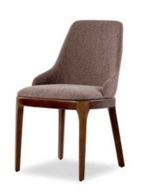 Luxe stoel eetkamer Moderne hout met textiel eetkamerstoelen echt hout.