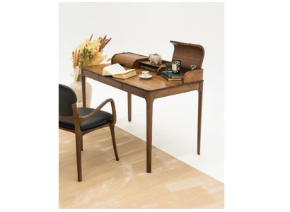 Moderne kantoortafel Bruine design bureau Kantoor meubilair Ontwerperstafel