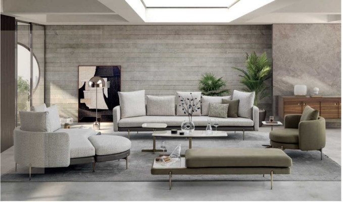 Woonkamerset 8-delig Modern ontwerp Bankstellen Luxe banken Banken
