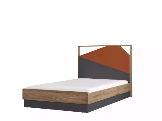 Kinderbed bed 120 cm bedframe kinderkamer hout bedframe grijs