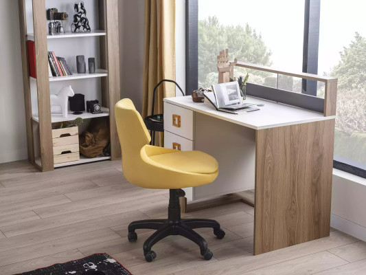 Bureau kinderbureau Computer kantoortafel hout bruin tafel