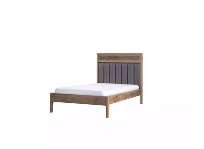 Bedframe Kindermöbel Bed Hout Bruin Eenpersoonsbed 100 cm Klassiek