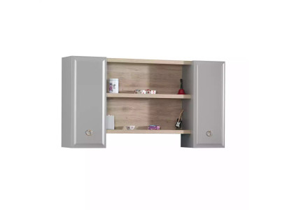 Hangkast muurkast kinderkamer boekenplank hout grijs design