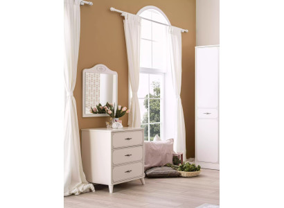 Groep dressoir met spiegelkast hout dressoirs sideboard wit luxe