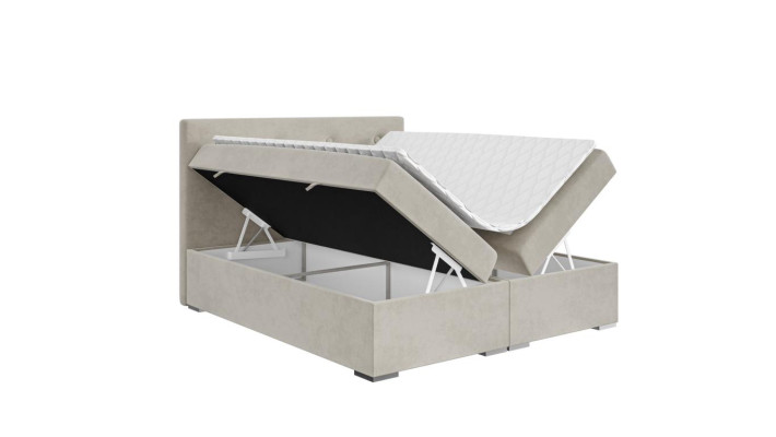 Slaapkamer Bed Luxe Tweepersoonsbed Stijl Modern Gestoffeerd Bed Designer Textiel Meubels