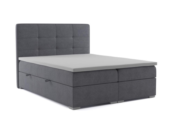 Bed slaapkamer luxe textiel meubels gestoffeerde meubels stijl boxspringbed