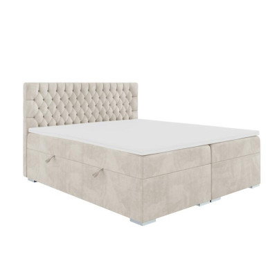 Chesterfield tweepersoons slaapkamer luxe bed moderne meubels boxspringbed